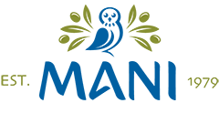 MANI Bl&auml;uel Greek Organic Products logo